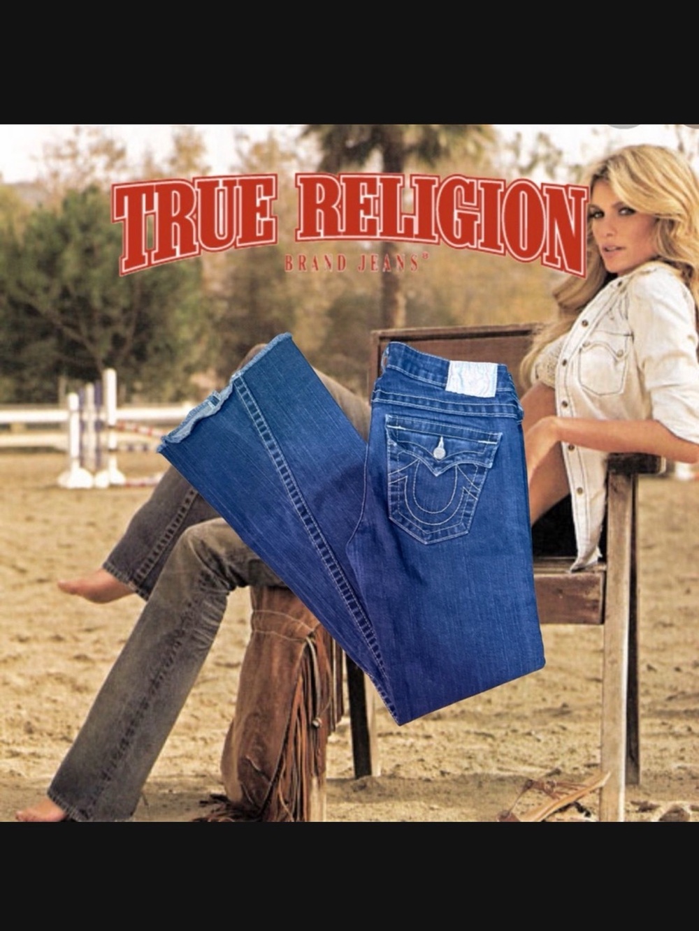 True Religion Joey Super T Bootcut Jeans – Size 28 – Made in USA